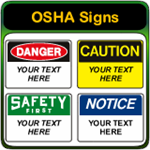 Custom OSHA Signs