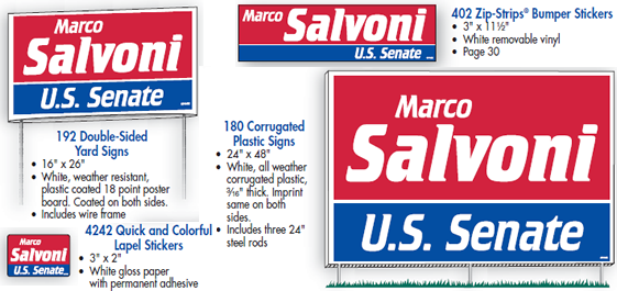 Political Campaign Marketing Kits
