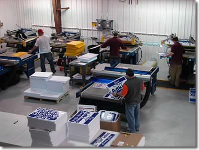 Political Yard Sign Manufacturer