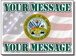 Design Your Army Sign with SignOutfitters.com Online Designer