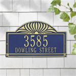 Sunburst Design Personalized Address Plaque