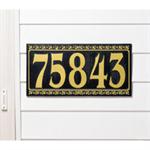 Dresden Design Personalized Address Plaque