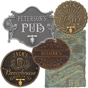 Brew Pub Plaque Collection