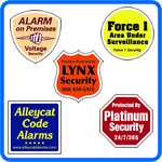 Security Company Decals.