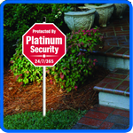 Security Signs and Security Yard Signs