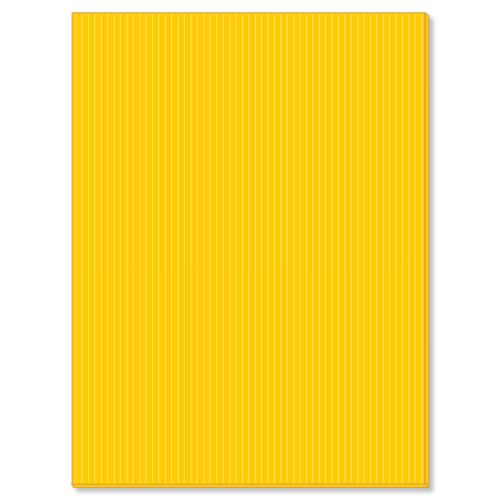 Corrugated Plastic Sign Blanks 18'' x 24'' Yellow