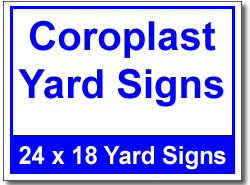 Coroplast Color Chart