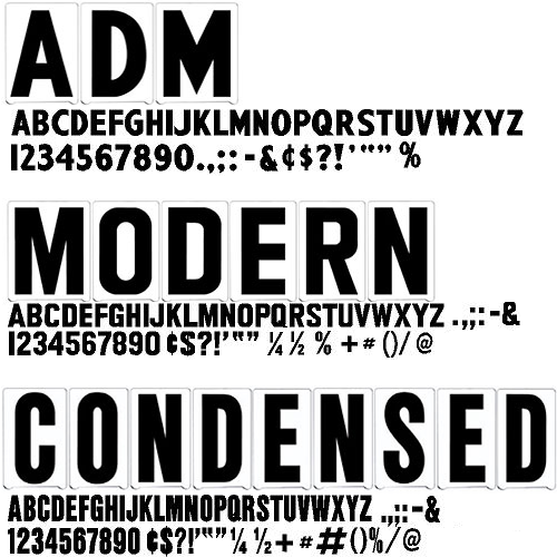 Gemini Sign Letters Make Your Own 100 Character Set 6 Letter On 6 7 8 Panel