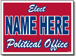 Political Yard Signs Design P22 Elect