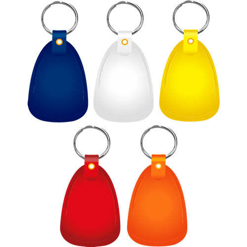 Promotional key outlet tags