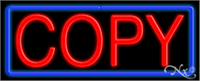 Copy Neon Sign - Regular Design