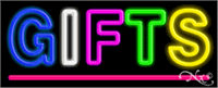 Gifts Neon Sign - Regular Design