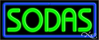 Sodas Neon Sign - Regular Design