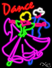Dance Neon Sign - Large Size Design