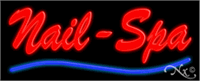 Nail-Spa Neon Sign - Regular Design