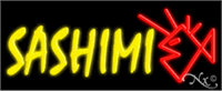 Sashimi Neon Sign - Regular Design