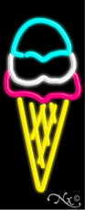Ice Cream Cone (Multi) - Vertical Design - Regular Design