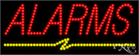 Alarms LED Sign