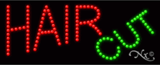 Hair Cut LED Sign