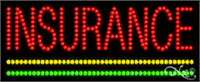 Insurance (Yellow Underline) LED Sign