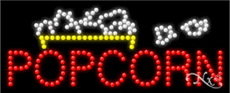 Popcorn LED Sign - Regular Design