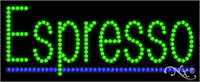 Espresso LED Sign