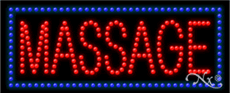 Massage LED Sign - Regular Design