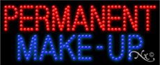Permanent Make-Up LED Sign - Regular Design