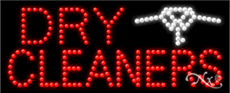 Dry Cleaners LED Sign - Regular Design