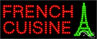 French Cuisine LED Sign