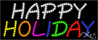 Happy Holiday LED Sign