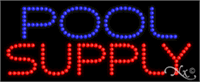 Pool Supply LED Sign - Regular Design