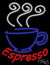 Editing: Espresso - LED Sign