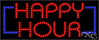 Happy Hour LED Sign