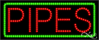Pipes LED Sign - Regular Design