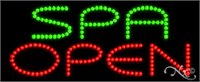 Spa Open LED Sign - Regular Design