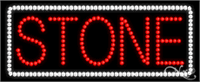 Stone LED Sign - Regular Design