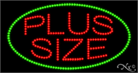 Plus Size - LED Sign - Regular Design