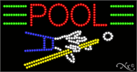 Pool - LED Sign - Regular Design