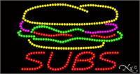 Subs - LED Sign - Regular Design