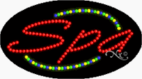 Spa LED Sign - Flashing Design
