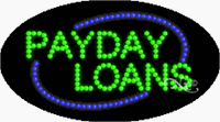  Payday Loans LED Sign - Flashing Design