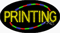Printing LED Sign - Flashing Design