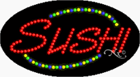 Sushi LED Sign - Flashing Design