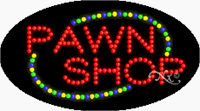 Pawn Shop LED Sign - Flashing Design