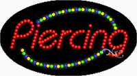 Piercing LED Sign - Flashing Design