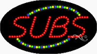  Subs LED Sign - Flashing Design