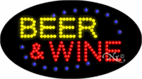 Beer & Wine LED Sign