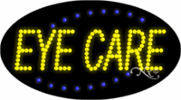 Eye Care LED Sign - Flashing Design