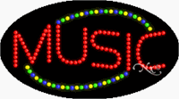 Music LED Sign - Flashing Design